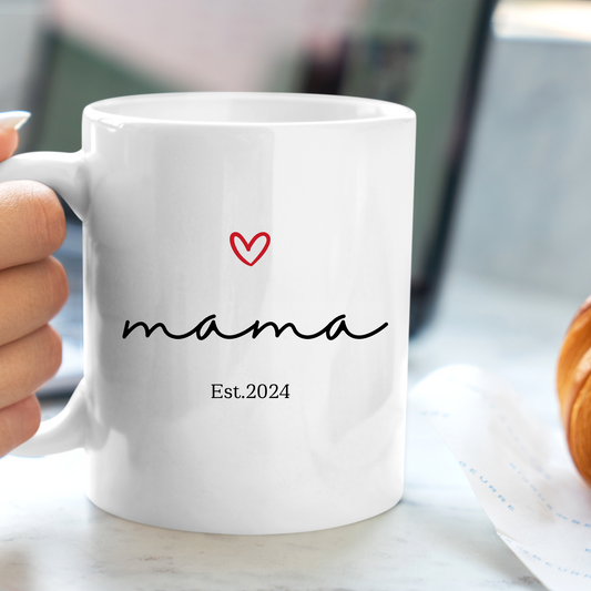 Mothers Day Mug, Custom Coffee Mug 11oz.