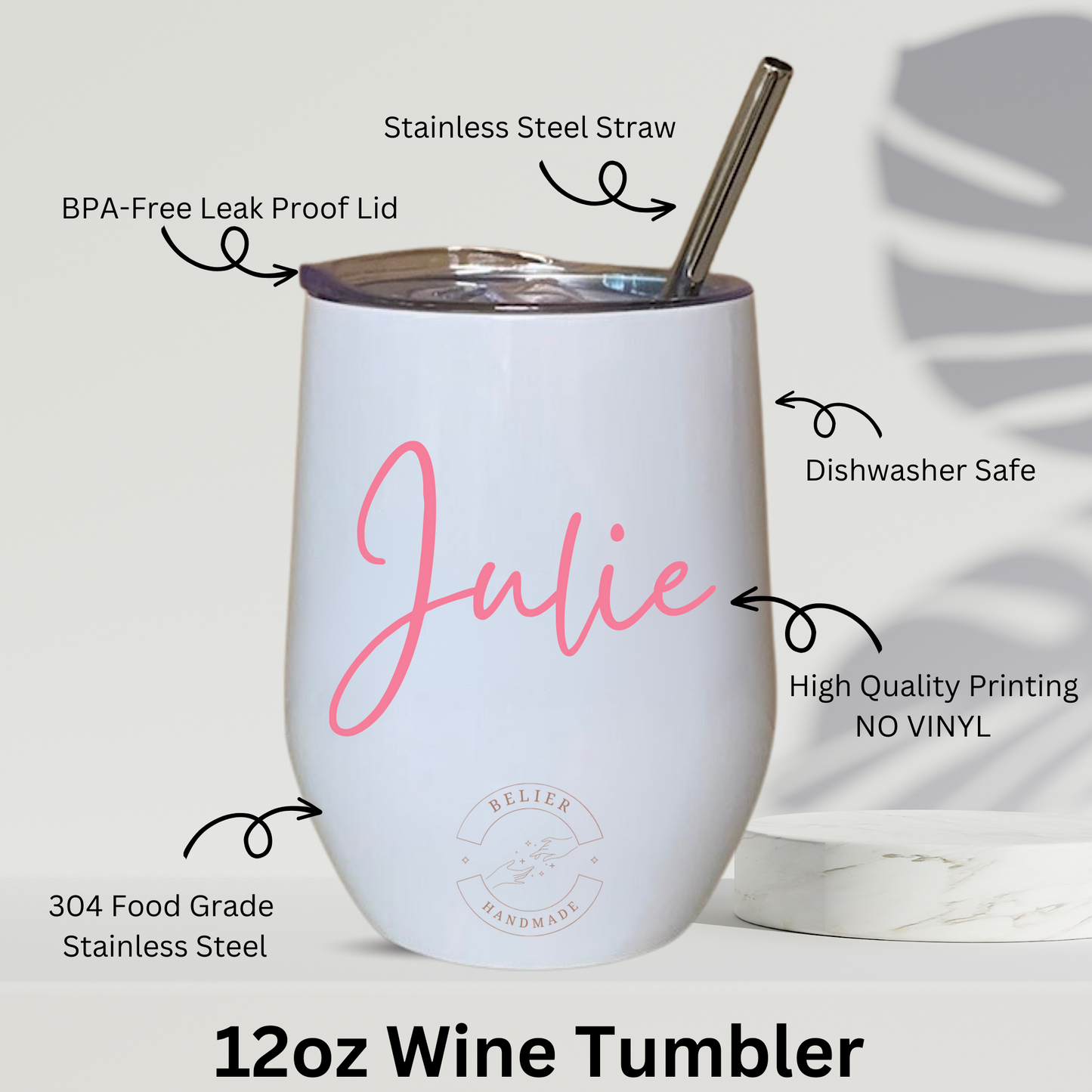 Personalized Wine Tumbler